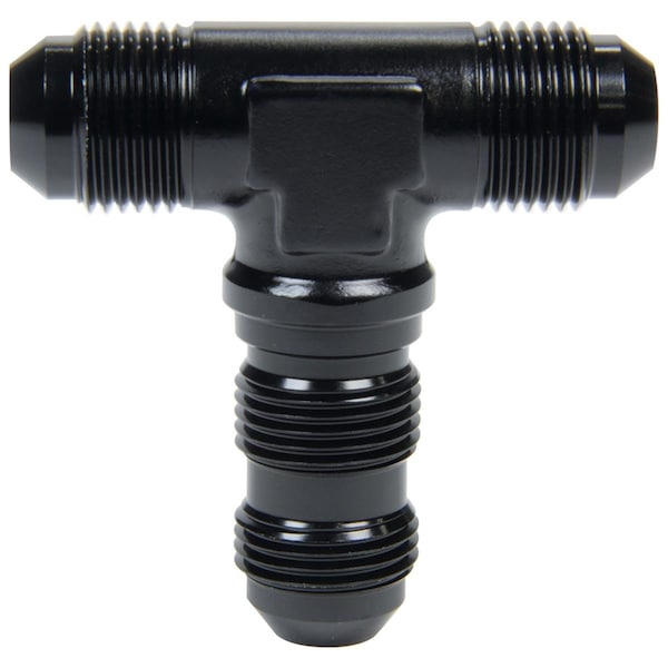 Allstar Performance 10AN Tee on the Side Bulkhead Fuel Fitting; Black ALL49634 - main